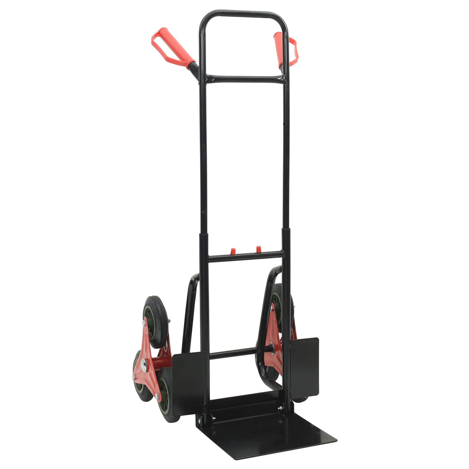 Carro de Mano Negro y rojo 64,5 x 49,5 x 114 cm Acero