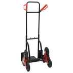 Carro de Mano Negro y rojo 64,5 x 49,5 x 114 cm Acero