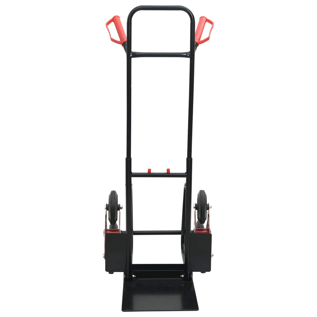 Carro de Mano Negro y rojo 64,5 x 49,5 x 114 cm Acero