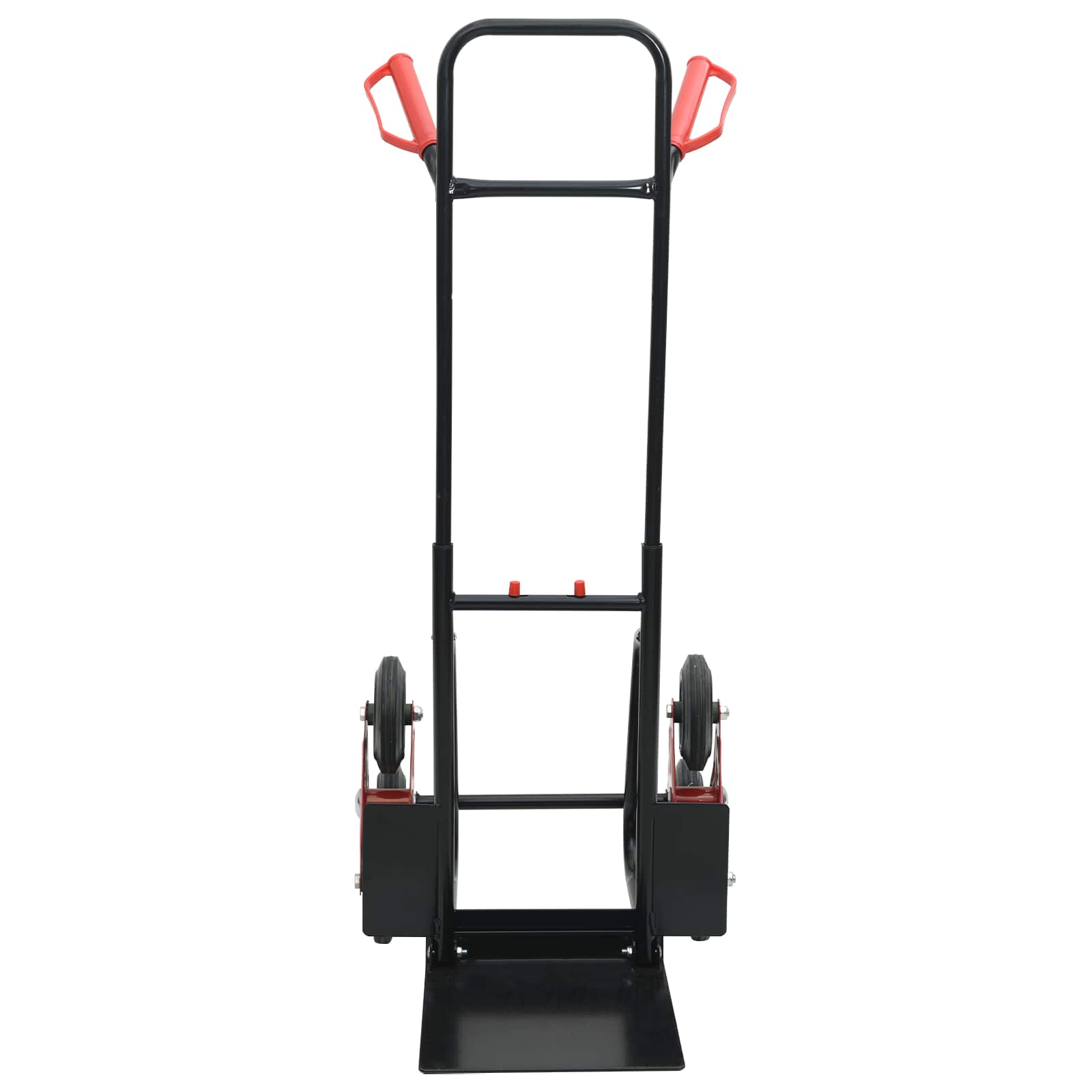 Carro de Mano Negro y rojo 64,5 x 49,5 x 114 cm Acero