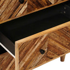 Armarios de Almacenamiento 2 pcs Marrón 60 x 33,5 x 75 cm