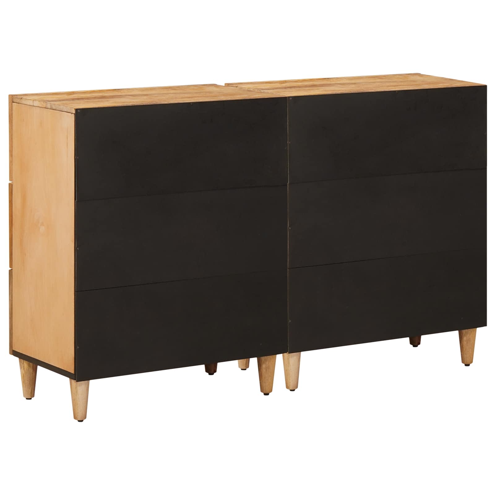 Armarios de Almacenamiento 2 pcs Marrón 60 x 33,5 x 75 cm