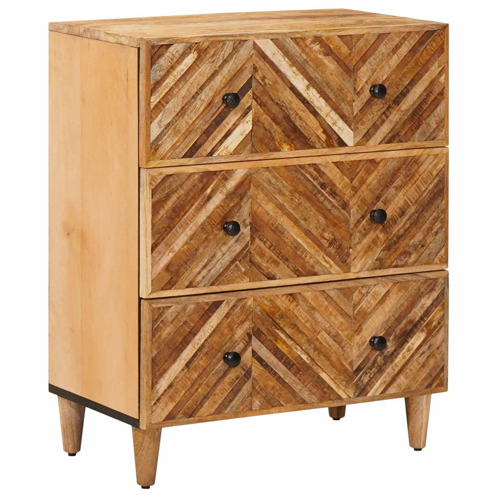 Armarios de Almacenamiento 3 pcs Marrón 60 x 33,5 x 75 cm