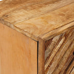 Juego de Muebles de Baño con cajón 4 pcs Madera de mango maciza