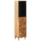 Juego de Muebles de Baño con cajón 4 pcs Madera de mango maciza
