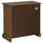 Aparador HALDEN con puerta corredera 80x40x80 cm madera maciza