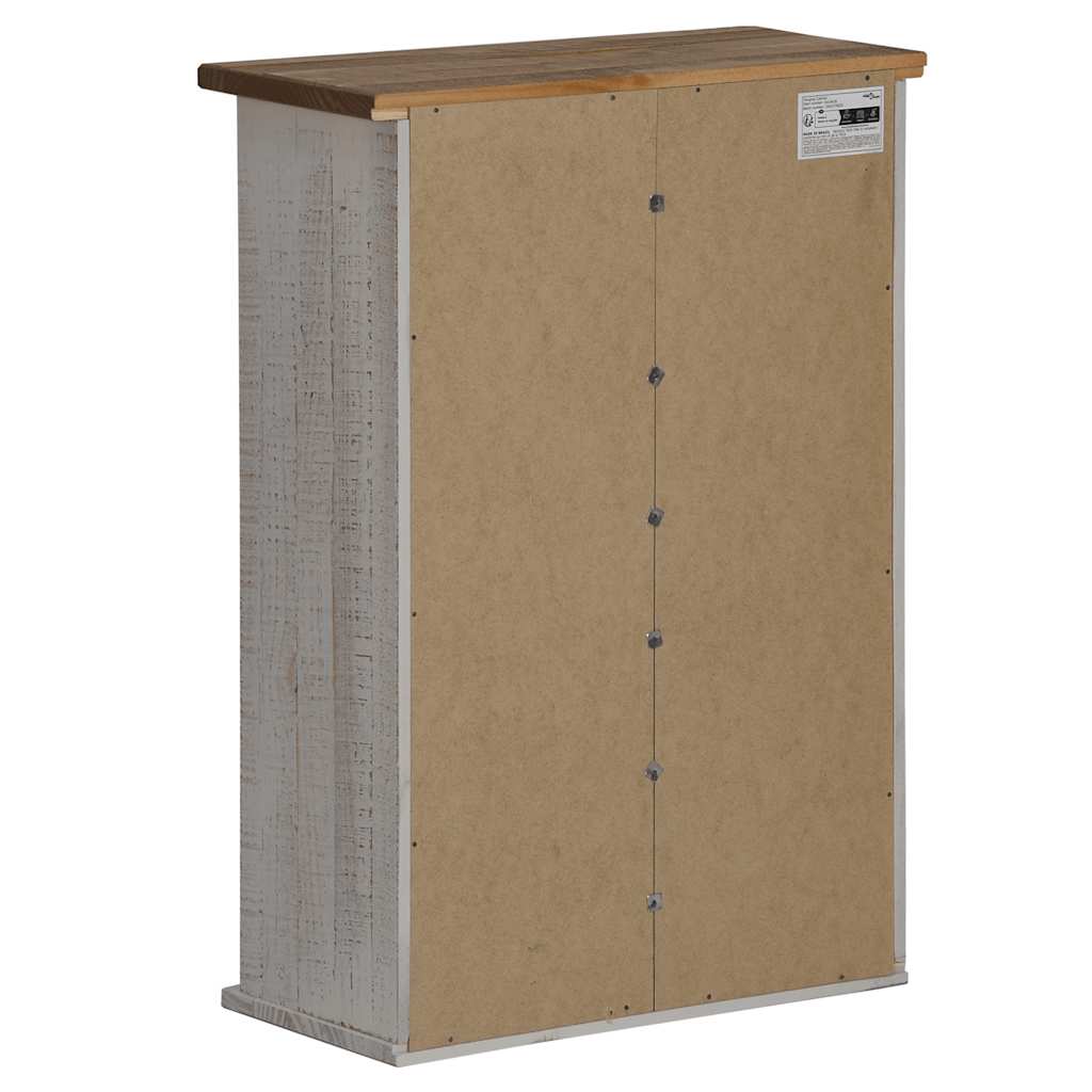 Armario colgante HALDEN con puerta corredera 49x22,5x70 cm pino