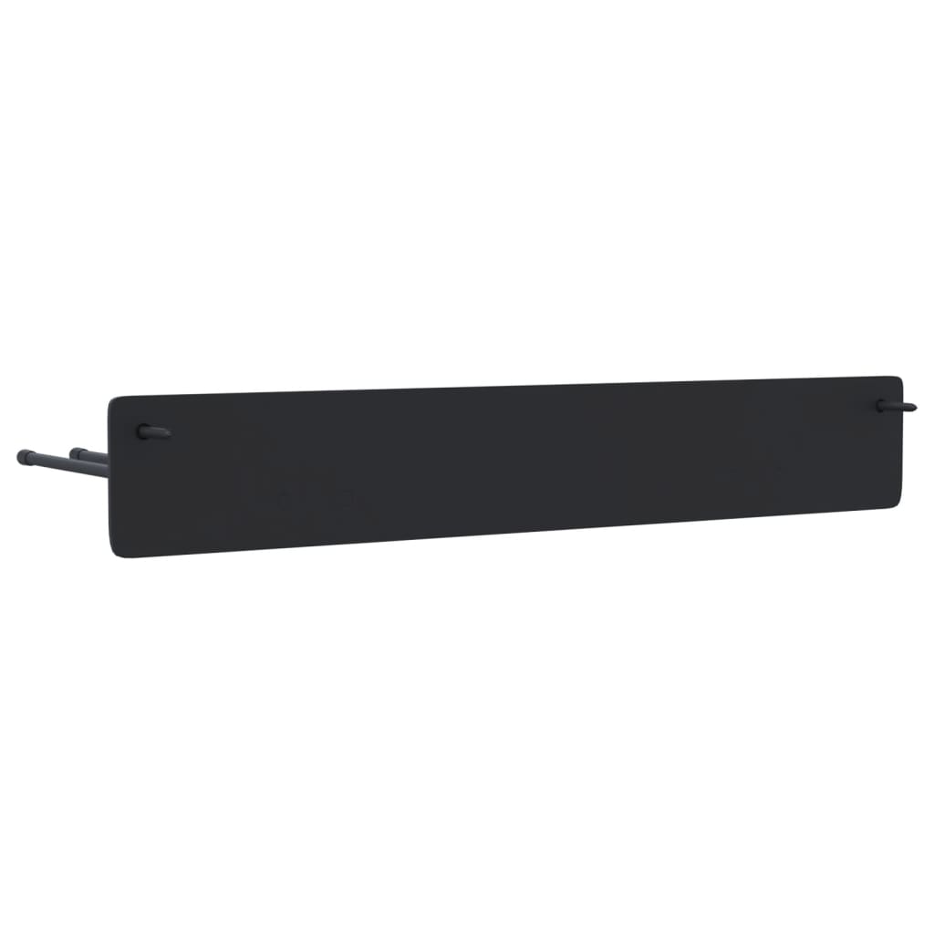 Estante de pared de jardín para herramientas acero negro