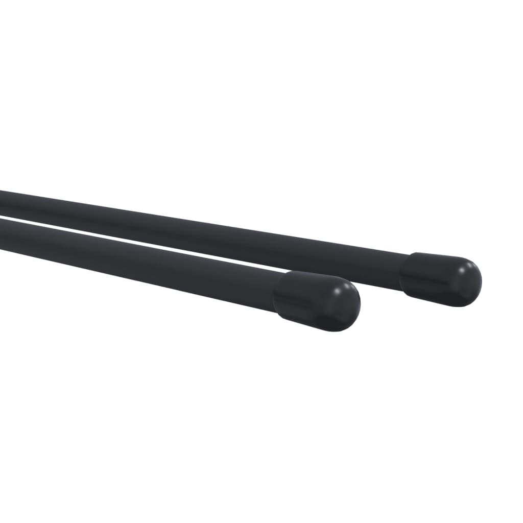 Estante de pared de jardín para herramientas acero negro