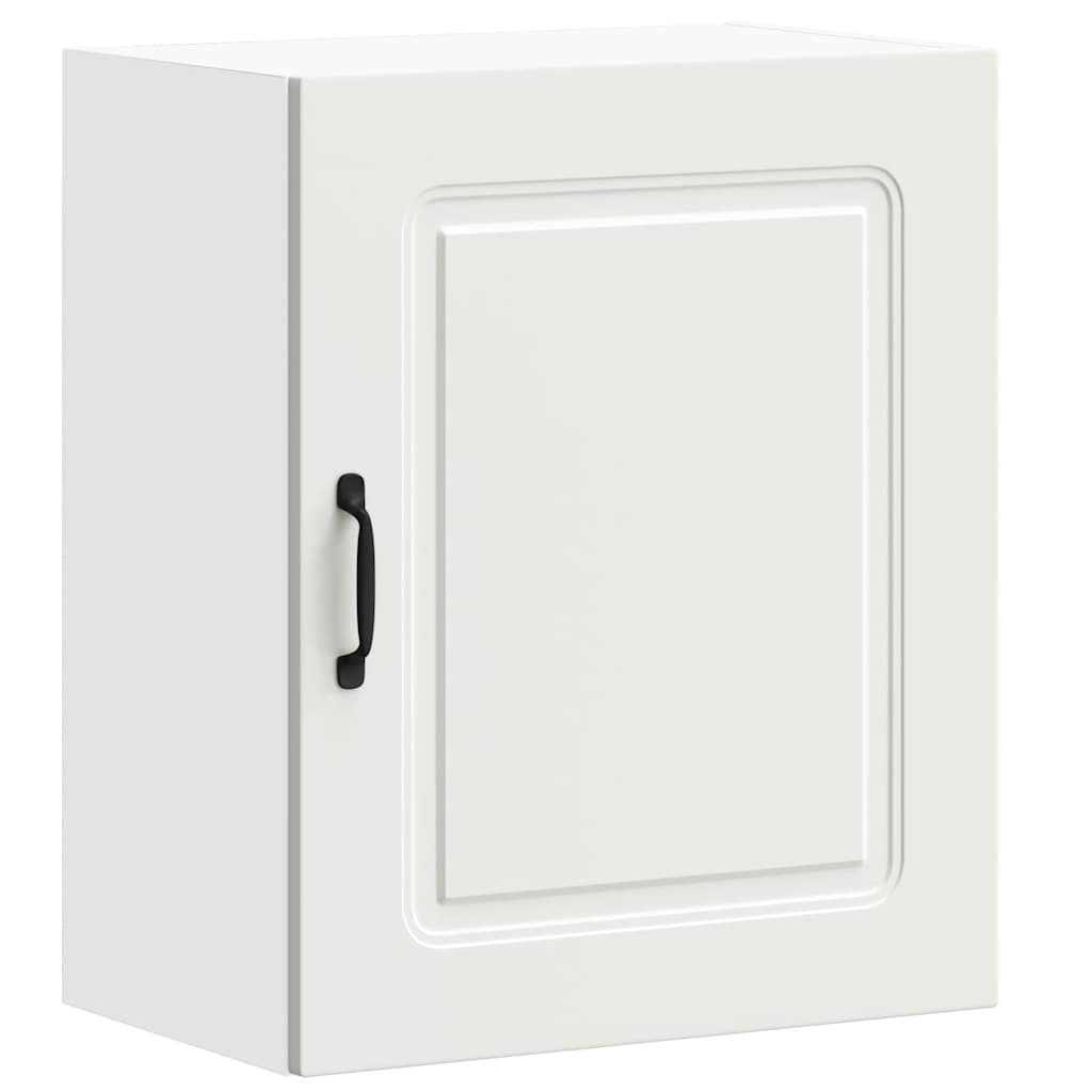 Armarios de pared cocina 2 uds Kalmar madera ingeniería blanca