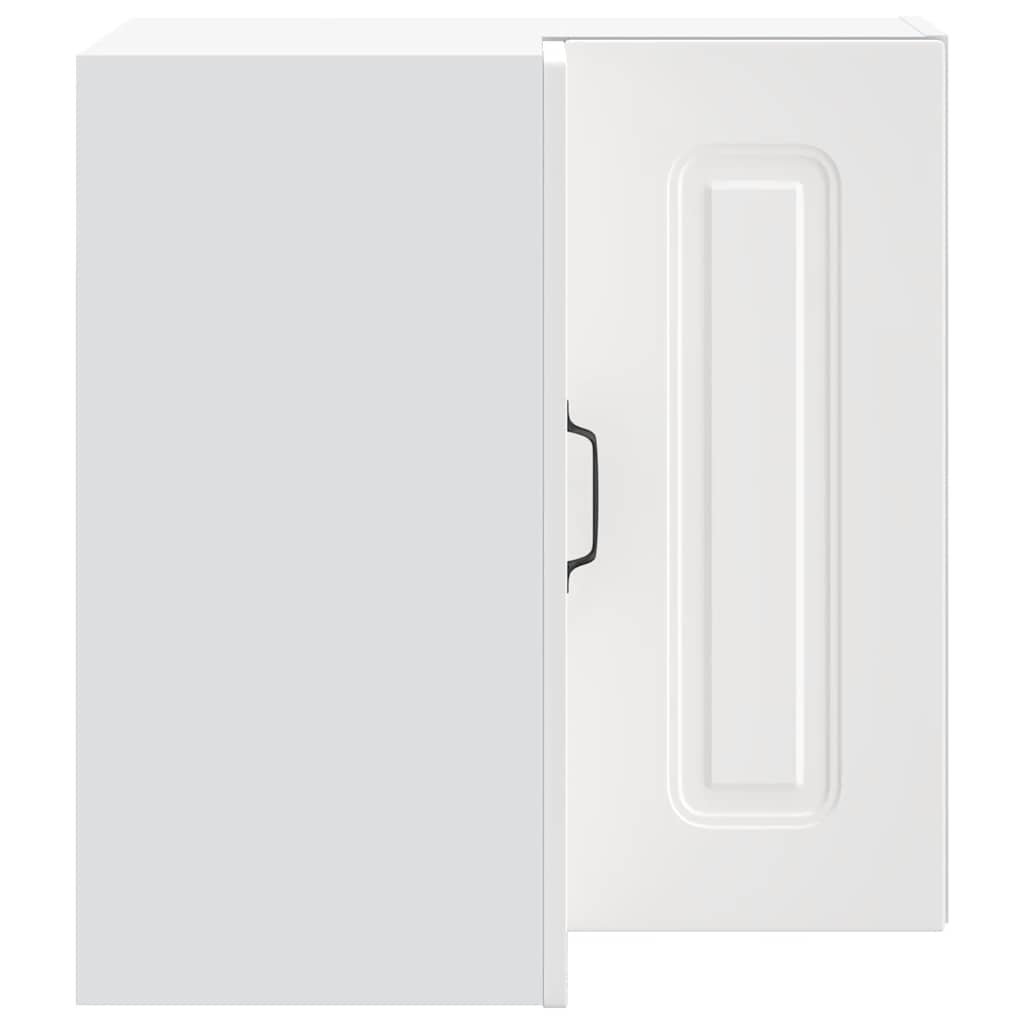 Armario cocina esquina de pared Kalmar madera ingeniería blanca
