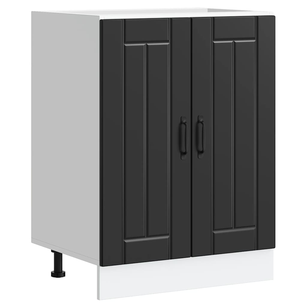 Mueble bajo fregadero Lucca blanca de alto brillo