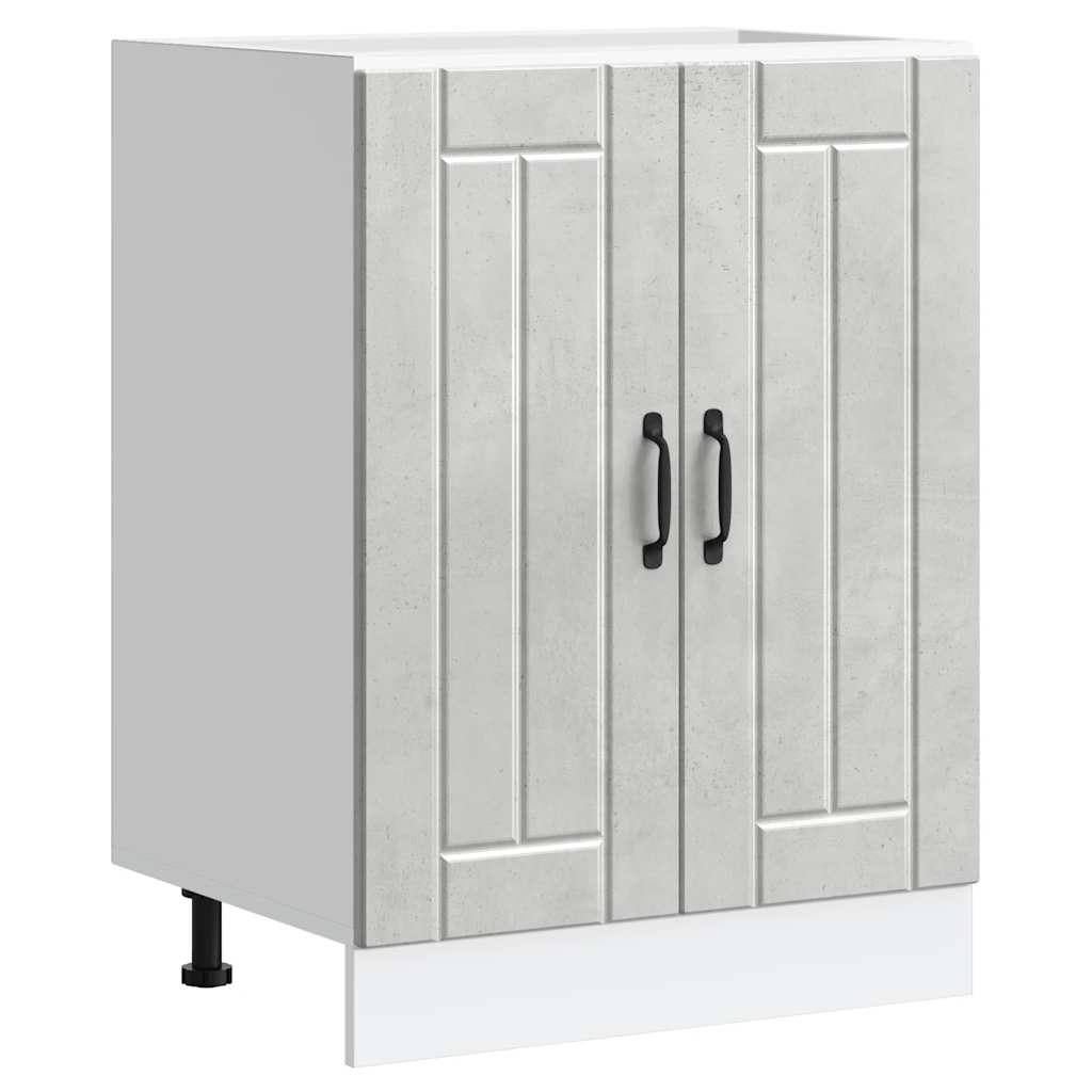 Mueble bajo fregadero Lucca blanca de alto brillo