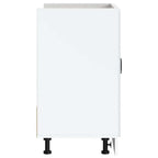Mueble bajo fregadero Lucca blanca de alto brillo