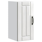 Armario de cocina de pared "Lyon" con puerta de cristal, madera vieja,, 60x31x60 cm