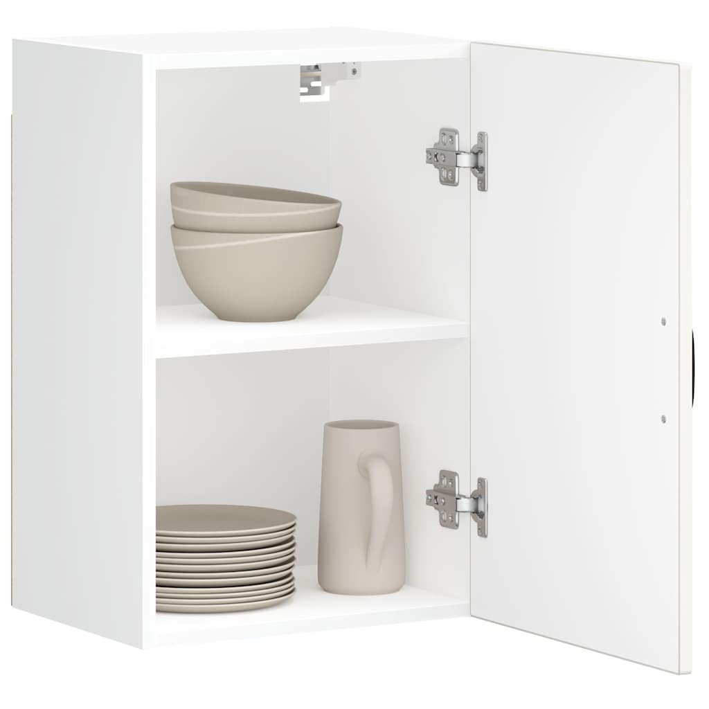 Armario de cocina de pared "Lyon" con puerta de cristal, madera vieja,, 60x31x60 cm