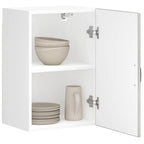 Armario de cocina de pared "Lyon" con puerta de cristal, madera vieja,, 60x31x60 cm