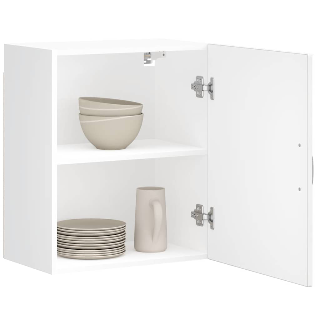 Armario de cocina de pared "Lyon" con puerta de cristal, madera vieja,, 60x31x60 cm