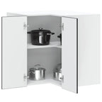 Armario cocina esquina de pared Kalmar madera ingeniería blanca