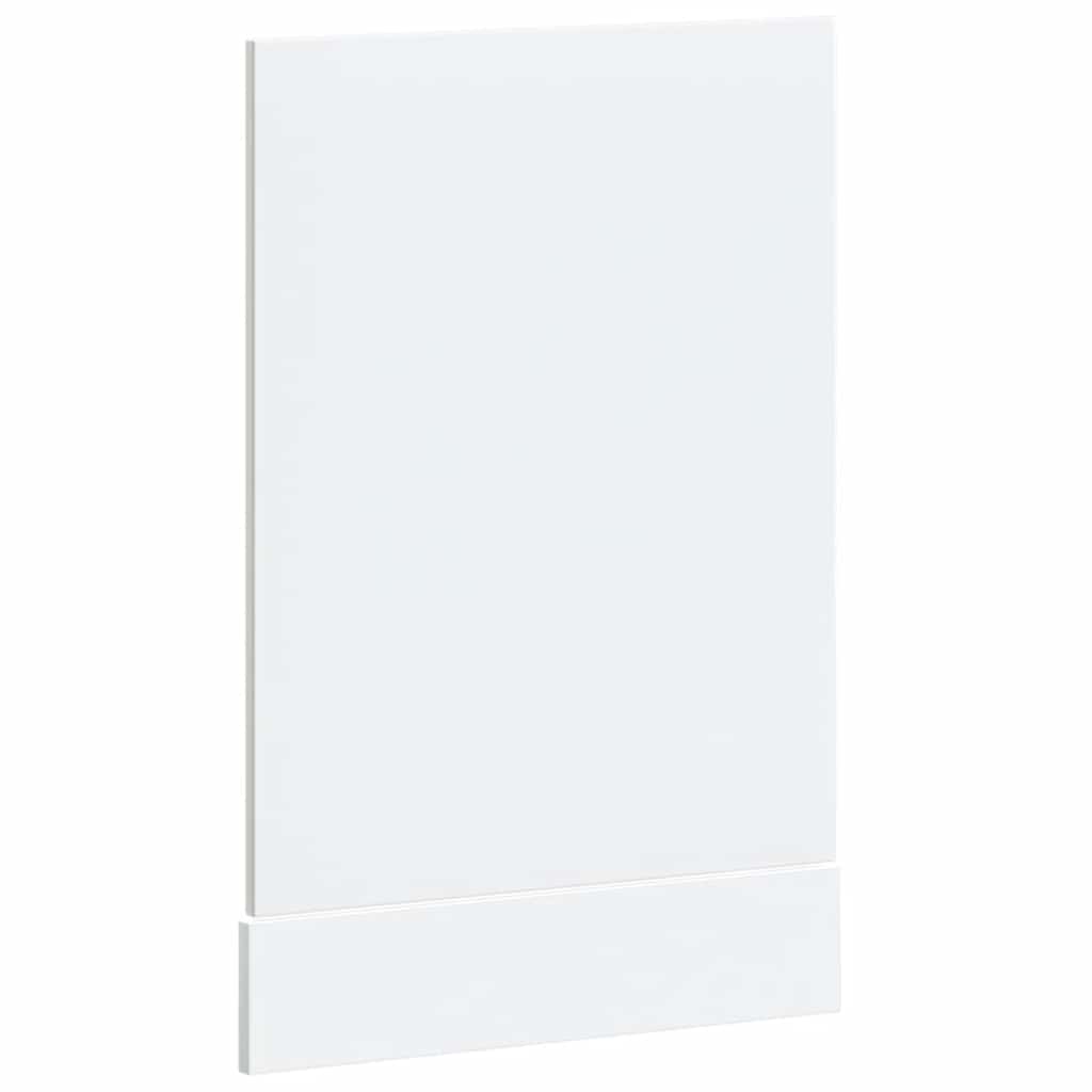 Panel lavavajillas Lucca madera contrachapada blanco brillante