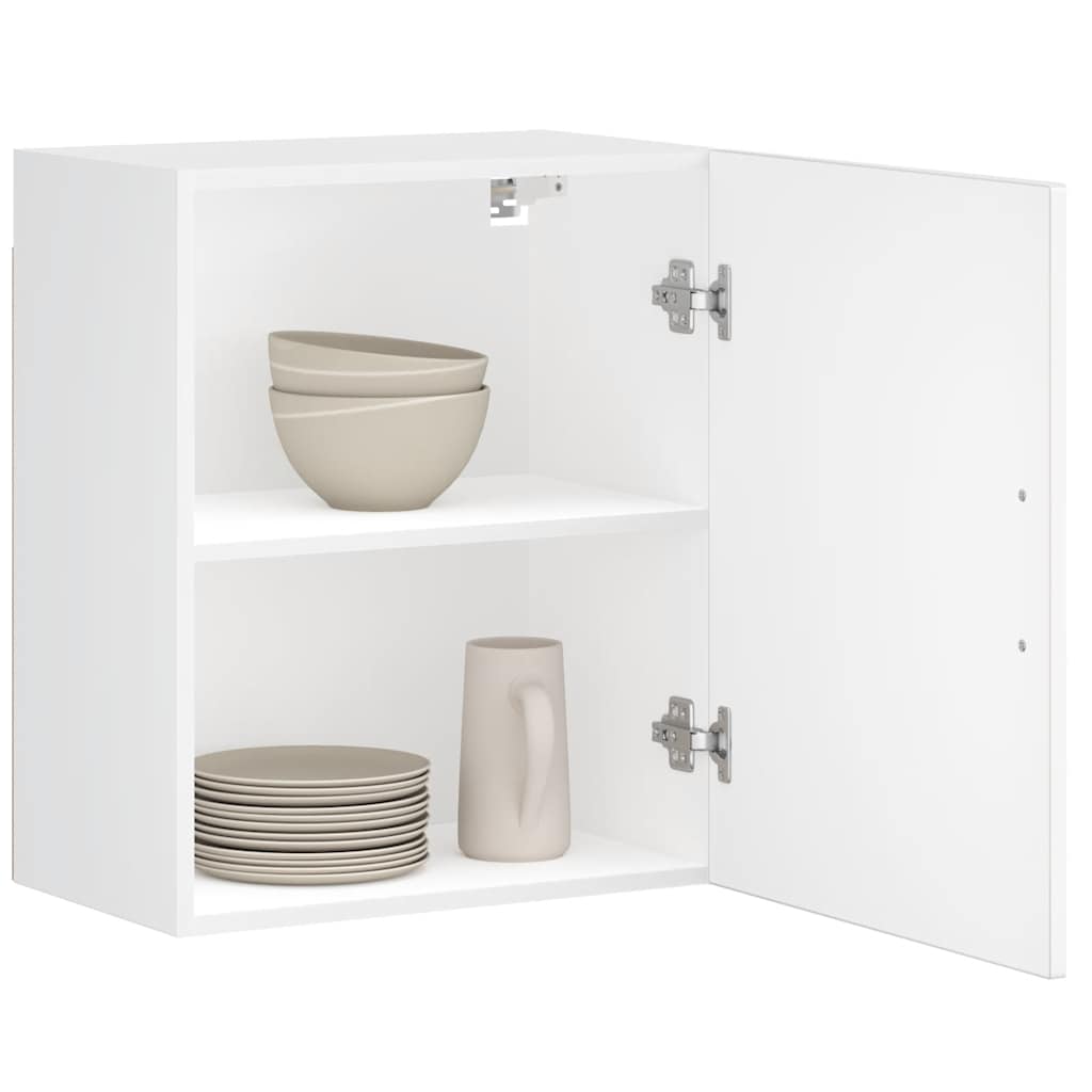 Armarios de pared cocina 2 uds Kalmar madera ingeniería blanca