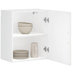 Armarios de pared cocina 2 uds Kalmar madera ingeniería blanca