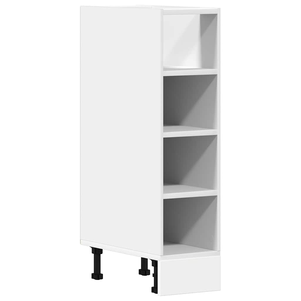 Armario bajo "Riga" blanco 20x44,5x81,5 cm Madera de ingeniería