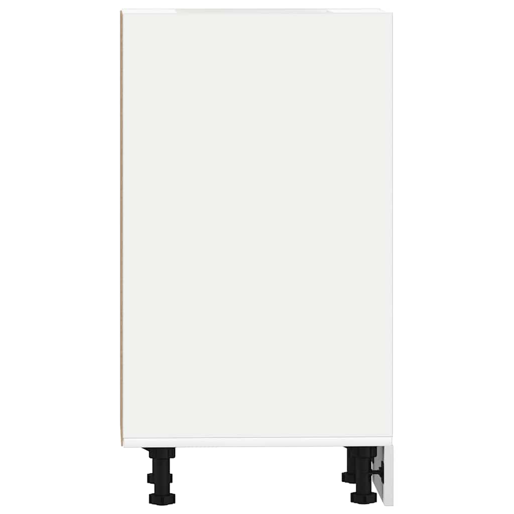 Armario bajo "Riga" blanco 20x44,5x81,5 cm Madera de ingeniería