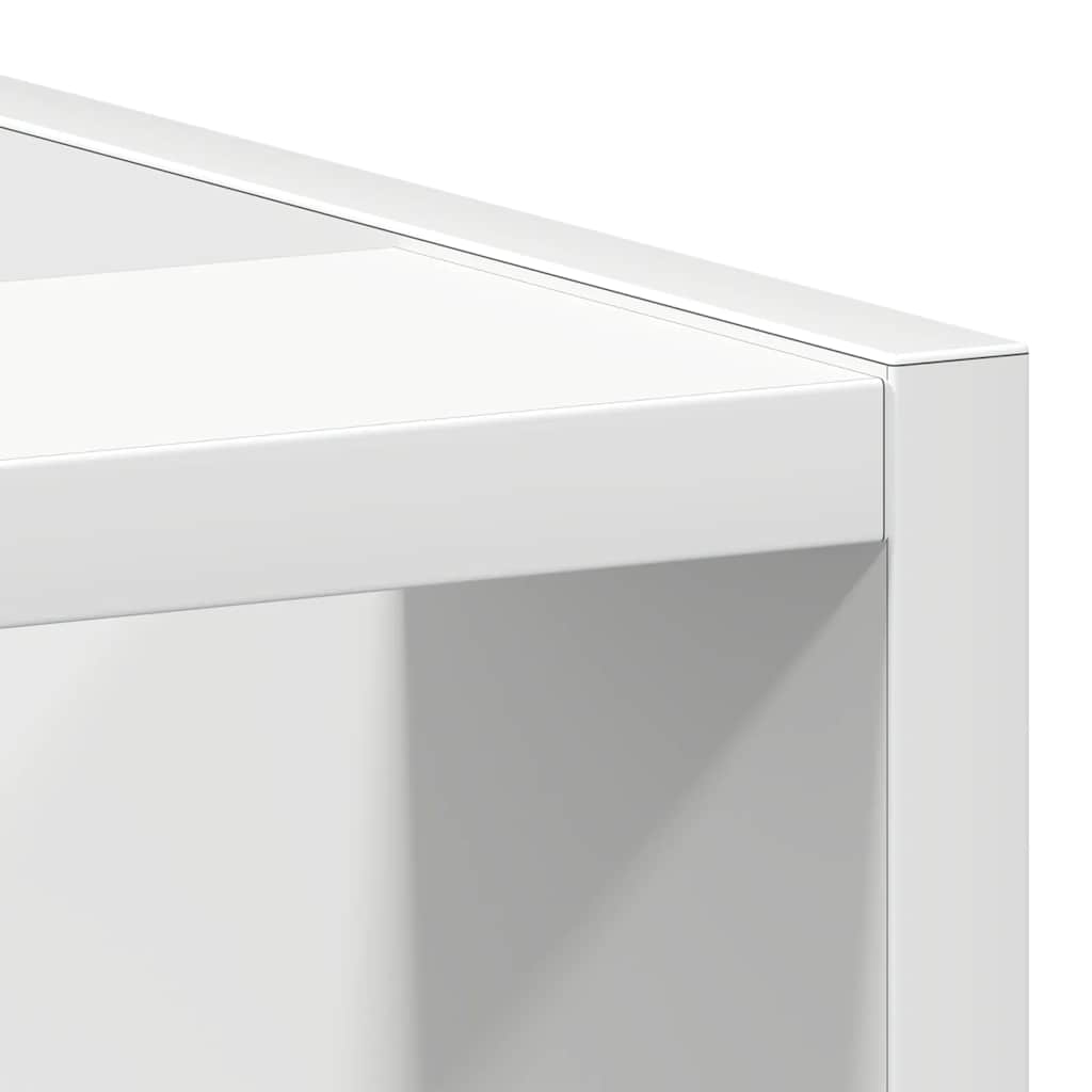Armario bajo "Riga" blanco 20x44,5x81,5 cm Madera de ingeniería