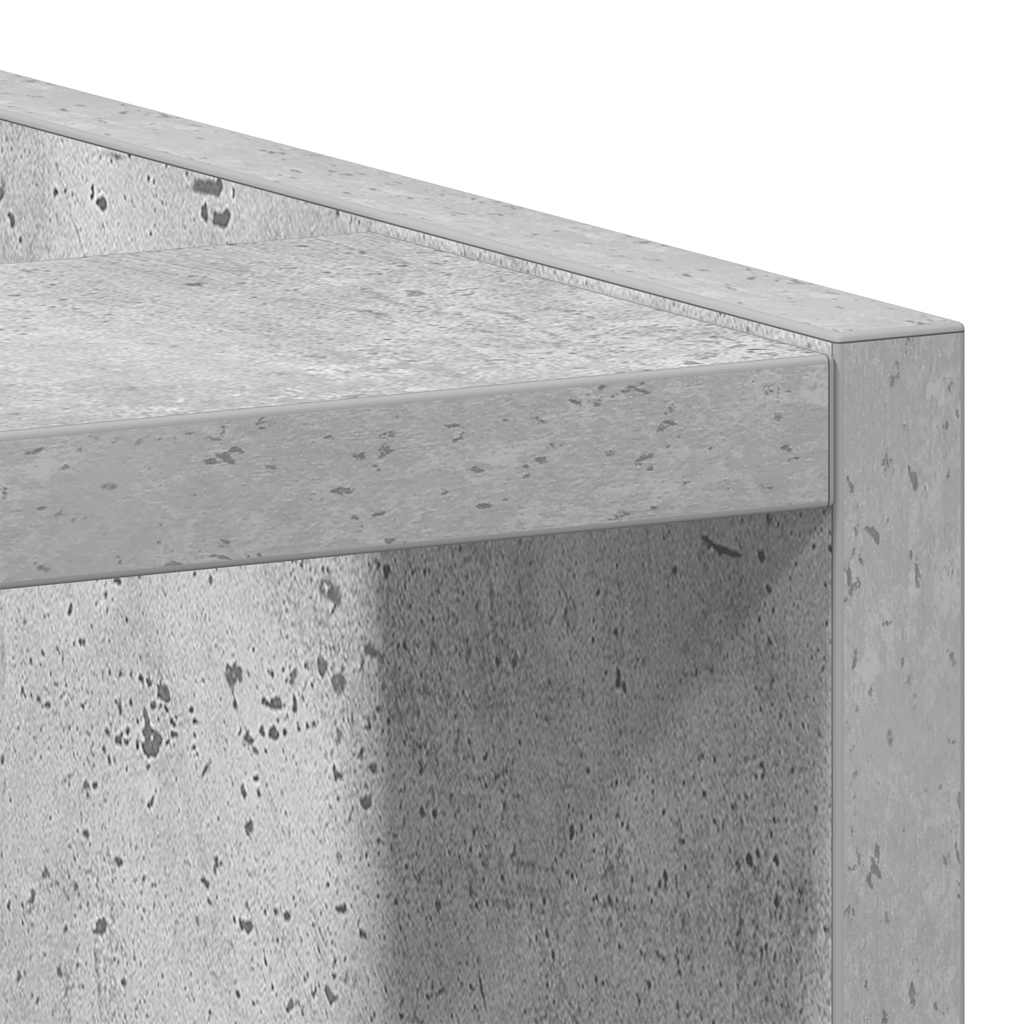 Armario bajo "Riga" Gris Hormigón 20x44,5x81,5 cm Madera de ingeniería