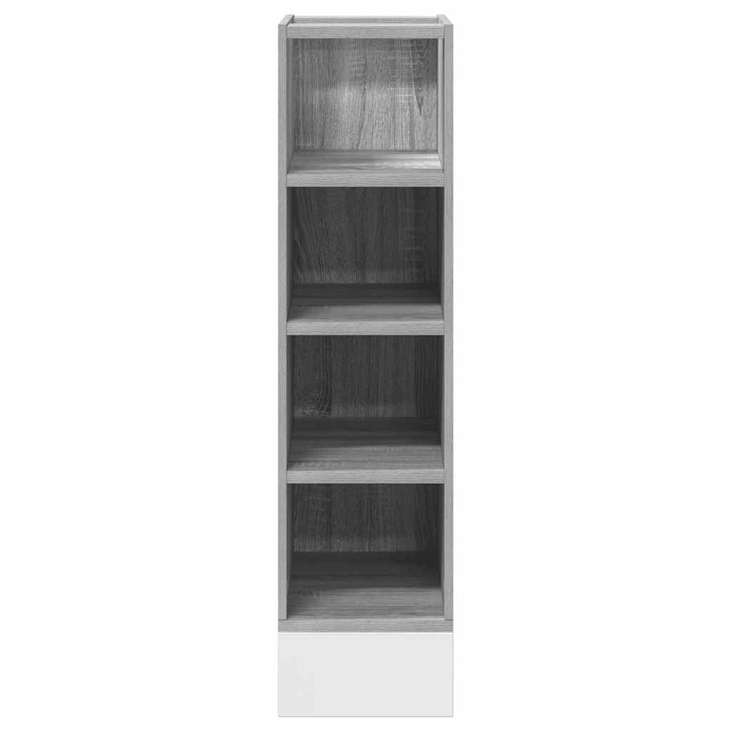 Armario bajo "Riga" Gris Sonoma 20x44,5x81,5 cm Madera de ingeniería