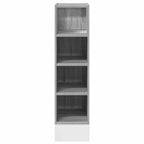 Armario bajo "Riga" Gris Sonoma 20x44,5x81,5 cm Madera de ingeniería