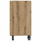 Armario bajo "Riga" Roble Artesano 20x44,5x81,5 cm Madera de ingeniería