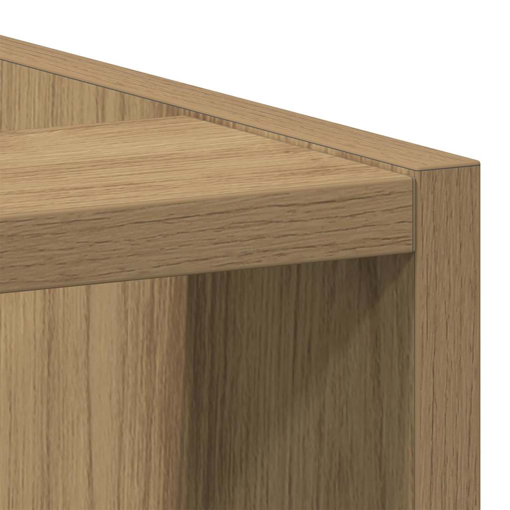 Armario bajo "Riga" Roble Artesano 20x44,5x81,5 cm Madera de ingeniería