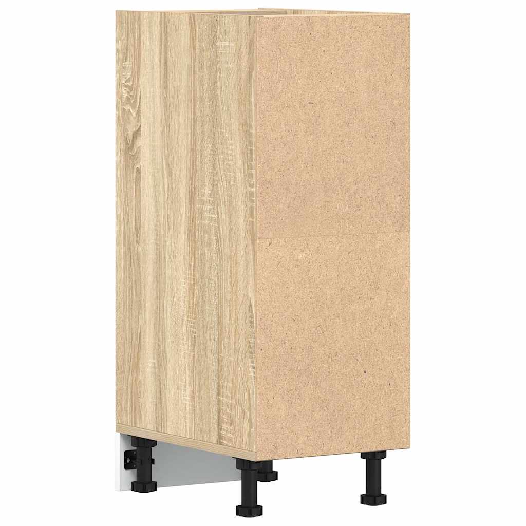 Armario bajo "Riga" Roble Sonoma 30x44,5x81,5 cm Madera de ingeniería