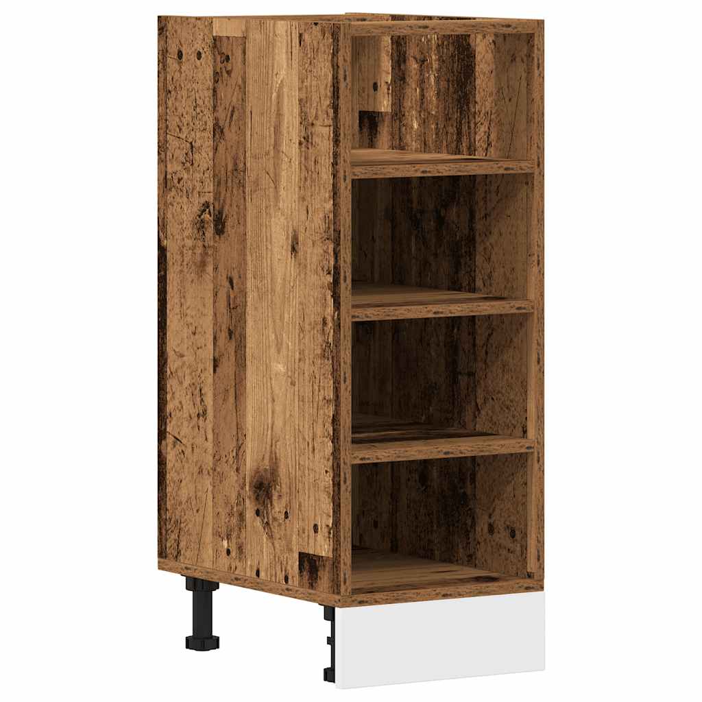 Armario bajo "Riga" Madera Vieja 30x44,5x81,5 cm Madera de ingeniería