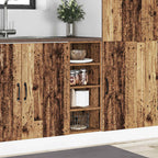 Armario bajo "Riga" Madera Vieja 30x44,5x81,5 cm Madera de ingeniería