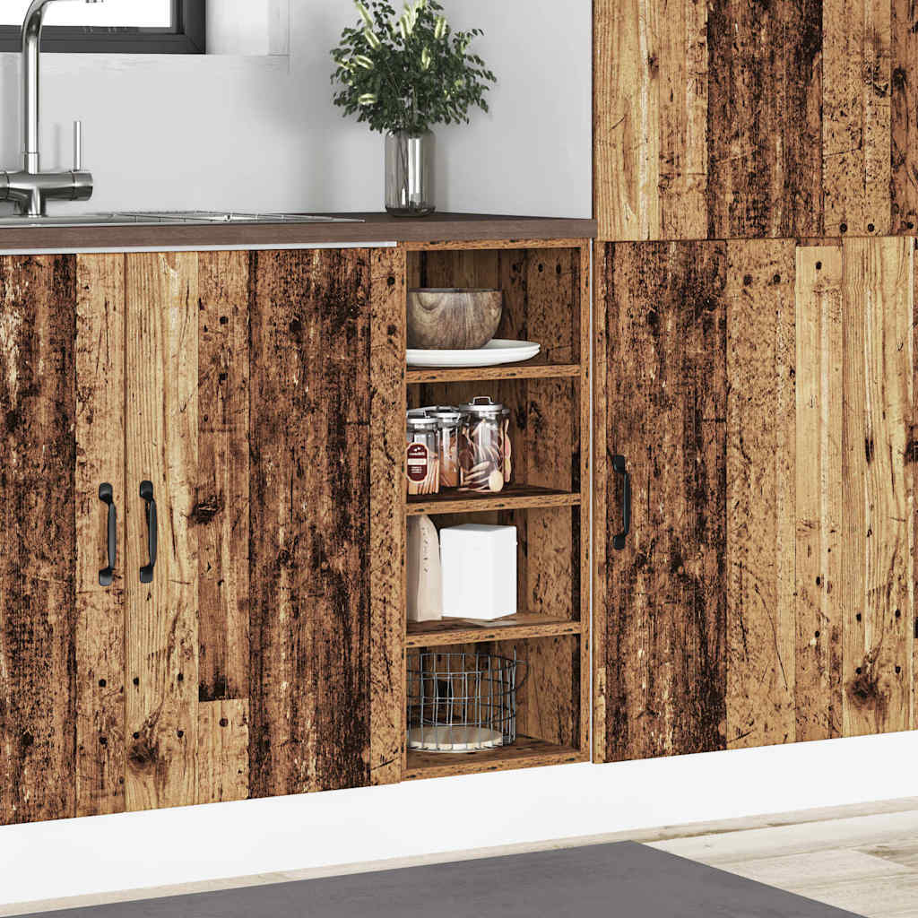 Armario bajo "Riga" Madera Vieja 30x44,5x81,5 cm Madera de ingeniería