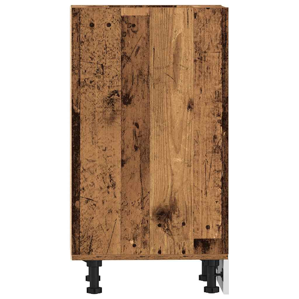Armario bajo "Riga" Madera Vieja 30x44,5x81,5 cm Madera de ingeniería