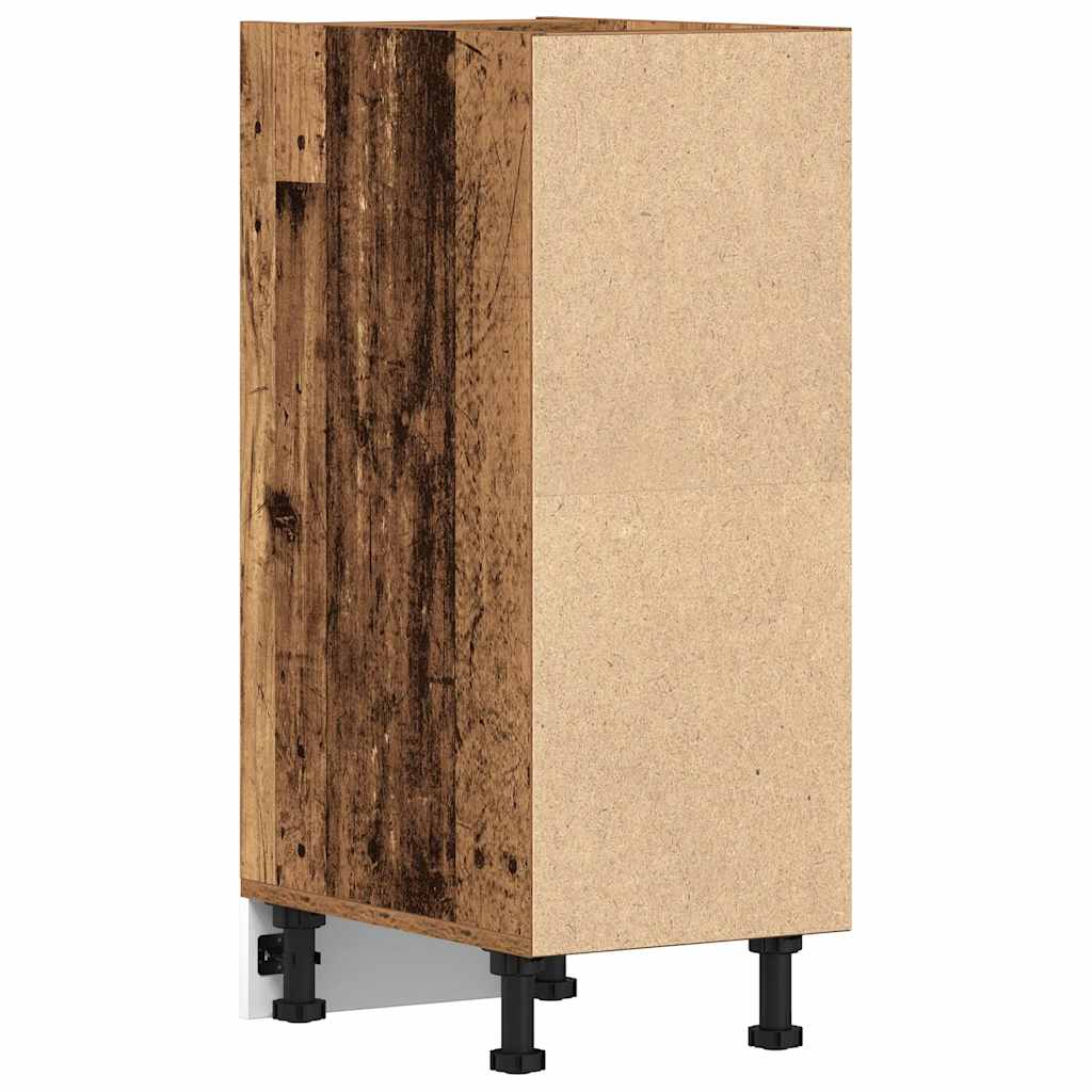 Armario bajo "Riga" Madera Vieja 30x44,5x81,5 cm Madera de ingeniería