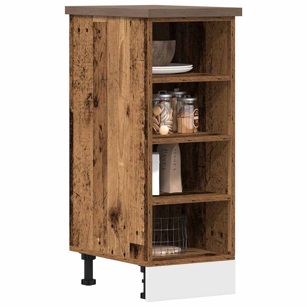 Armario bajo "Riga" Madera Vieja 30x44,5x81,5 cm Madera de ingeniería