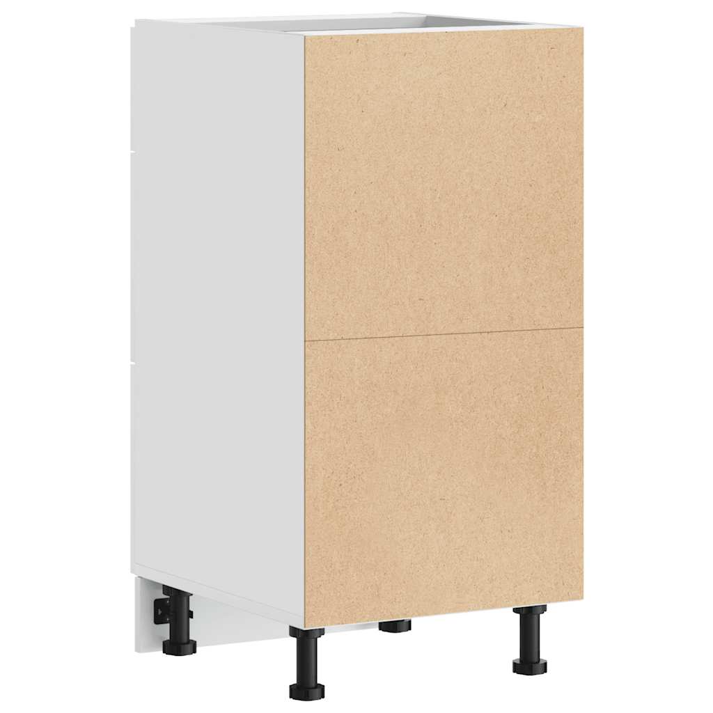 Armario bajo "Lyon" blanco 40x46x81,5 cm madera de ingeniería