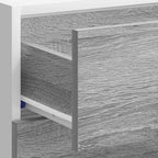 Armario bajo de cocina "Lyon" gris Sonoma de madera de ingeniería