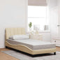 Cama sem colchão madeira maciça pinho castanho cera 80x200 cm