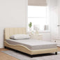 Cama sem colchão madeira maciça pinho castanho cera 80x200 cm