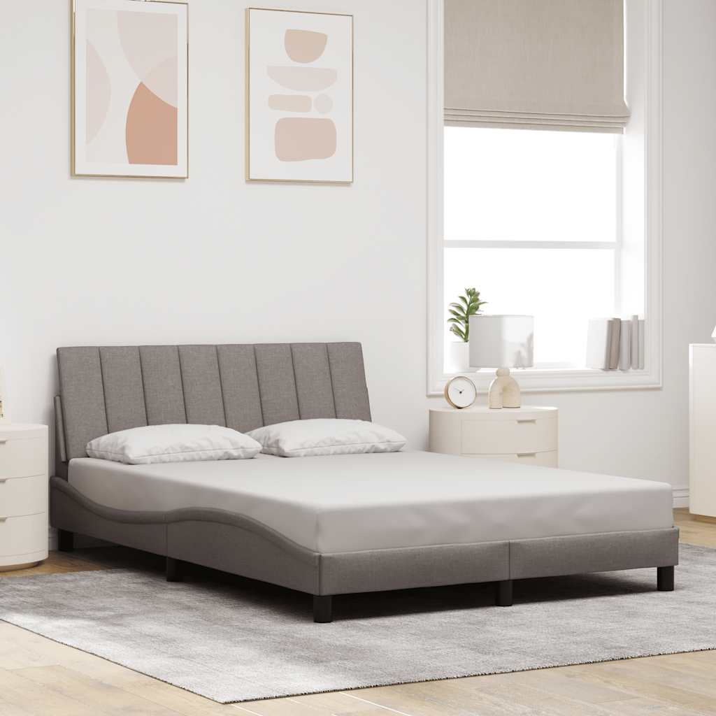 Estructura cama cabecero madera maciza pino blanco 180x200 cm