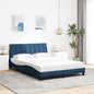 Solid pine white bed frame headboard 180x200 cm