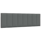 Estructura de cama sin colchón Hanko de tela gris oscuro 160x200 cm