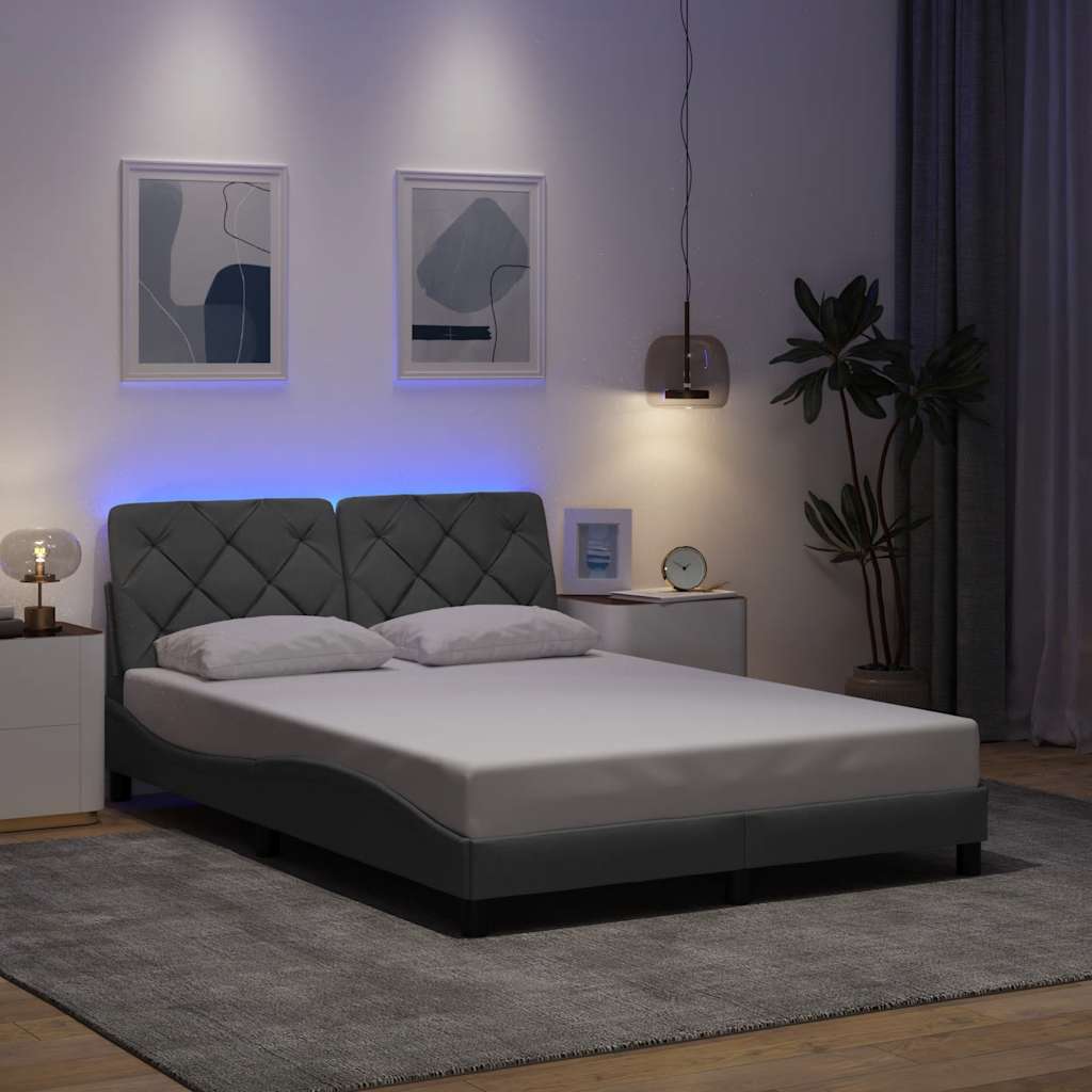 Estructura cama cabecero madera maciza pino blanco 180x200 cm