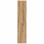 Mueble TV/Librería madera vieja 36x30x143cm madera ingeniería